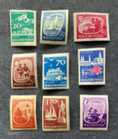 1959. Balaton ** - stamp series
