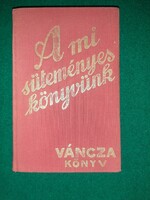 Váncza cake book