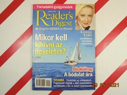 Régi retro Reader's Digest Válogatás újság magazin 2004. augusztus - Ajándékba születésnapra