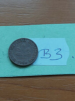 HUF 30 / piece Germany nszk 1 pfennig 1966 f, b3