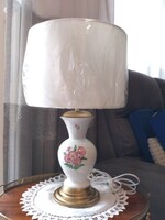 Herend table lamp with shade