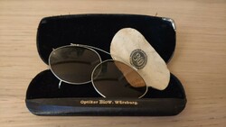 Vintage clip-on napszemüveg
