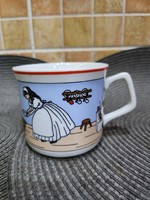 Zsolnay retro snow white children's mug
