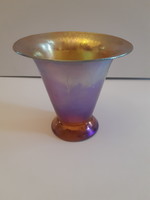Very nice! Flawless! Wmf myra kristall glass wmf glass iridescent funnel vase