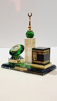 Kristály asztali dísz: Muslim Kaaba Clock Tower, Mekka