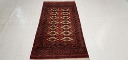 3153 Pakistani yamud hand knotted wool persian rug 172x87cm free courier