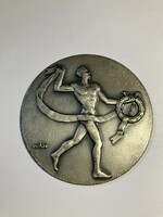 Ice hockey coin, 1949/50, marked: iván (m. K. H. Sz.)