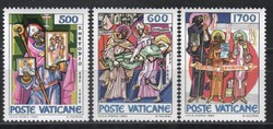 Vatikán 0110  Mi 867-869  postatiszta   3,00 Euró