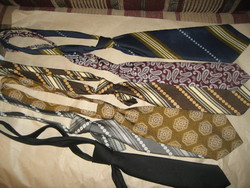 Régi nyakkendők 6 darab