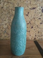 Retro, repesztett mázas váza