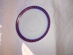 Láng Mihály jelzéssel 1900-as évek elejéről   tányér-teás csésze  alátét pótlásra 15,5 cm