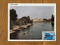 Győr postcard, picture, card
