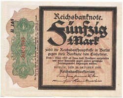 Germany 50 German gold marks 1918 replica