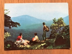 Podium postcard