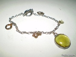 Reduced price, sophisticated bracelet with glass soldering
