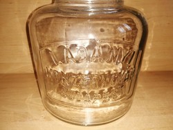 Ladányi Konzervgyár Budapest régi befőttes üveg