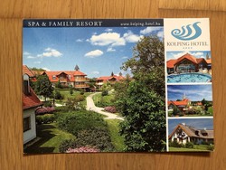 Alsópáhok - kolping hotel postcard