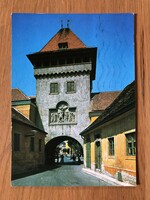 Postcard of the gate of Kőszeg