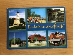 BALATONMÁRIAFÜRDŐ  képeslap  -    Nagyobb méretű !!