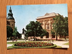 Postcard from Szentes - Kossuth Square