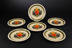 Bavaria Winterling Röslau porcelán süteményes tányér, 6 darab
