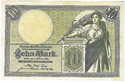 Germany 10 German gold marks 1906 replica