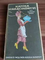 Cookbook by Anna Tutsek, Katóka, 1987 edition