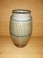 Retro ceramic vase 19 cm high (19/d)