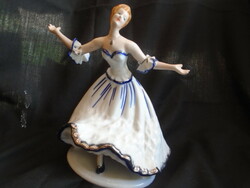 Ballerina Waledorf style figure in display case