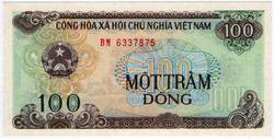 4 Older banknotes unc vietnam dong numismatics very nice condition