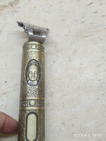 Beard trimmer with copper handle for sale!