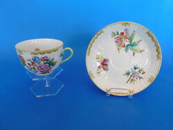 Herend Victoria giant antique tea cup + base