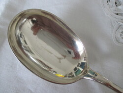 Antique silver serving spoon from Baruch Antal workshop, 137 grams. A beautiful, flawless piece.