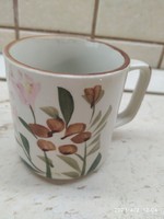 Antique, hand-painted ceramic cup for sale!