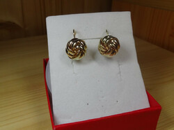 Gold-plated earrings with patent lock, nickel-free. !!
