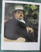 Csók István-nyomat: Wlassics Tibor arcképe (1911)
