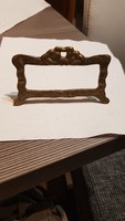 Antique copper small table picture frame