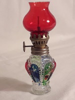Mini üveg  petróleum lámpa
