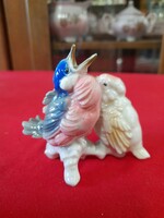 German germany volkstedt karl ens porcelain chick bird pair figurine. 7 Cm
