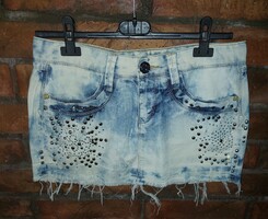 Estero ragazza mini denim skirt (40)