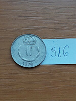 Luxembourg 1 franc 1970 916