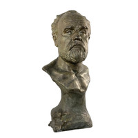 Jules jouant (1882-1921) - large bust of Emile Zola