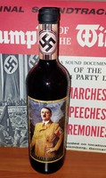 Hitler wine, 0.75l red wine, souvenir wine!