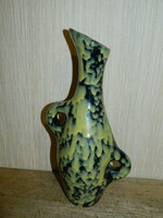 Retro numbered ceramic vase