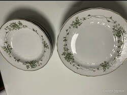 Hollóházi erika patterned tableware