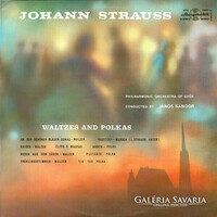 Johann strauss *, philharmonic orchestra of győr - waltzes and polkas label: hungaroton - lpx 11642