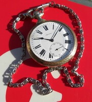 Doxa Swiss pocket watch hunter motif mechanical from 1910 55mm longines omega