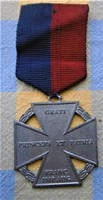 Háborús kitüntetés ÁGYUKERESZT  (Schwarzenberg-kereszt) hadi szalaggal T1 RR