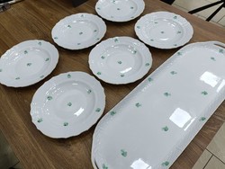 6 Personal Herend cake set!