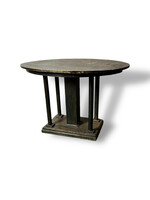 Antique Art Nouveau oval table